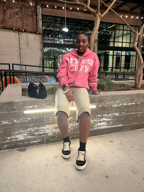 “Unmatched Steeze” Zip Up Jacket